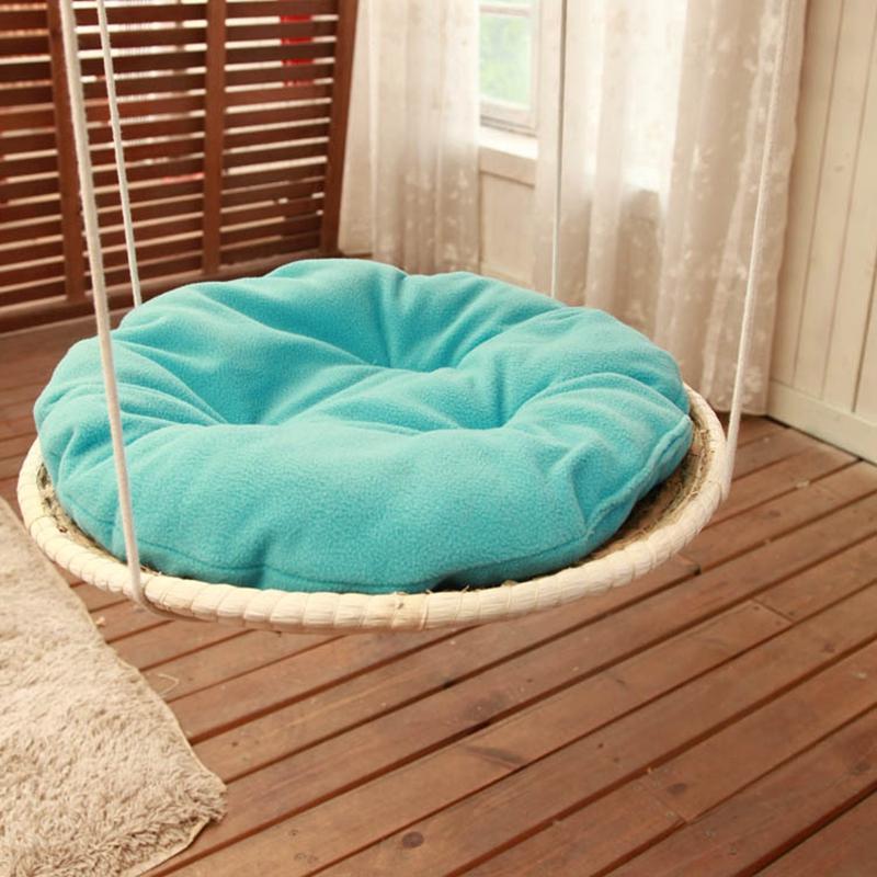 

Home Cat Pet Bed Corn Leaf Wheat Straw Hanging Hammock