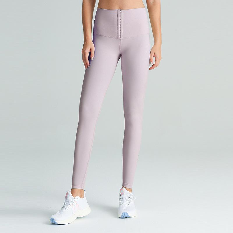 

Adjusted abdomen High Waisted Yoga Pants Gym legging Sport Women Fitness Leggings Running Training Compression Tights Activewear, Beige