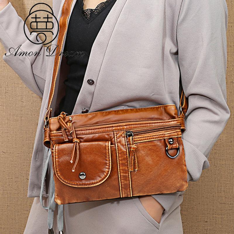 

Retro PU Leather Shoulder Crossbody Bags For Women 2021 New Luxury Female Trending Bag Designer High Quality Handbags, Brown-1