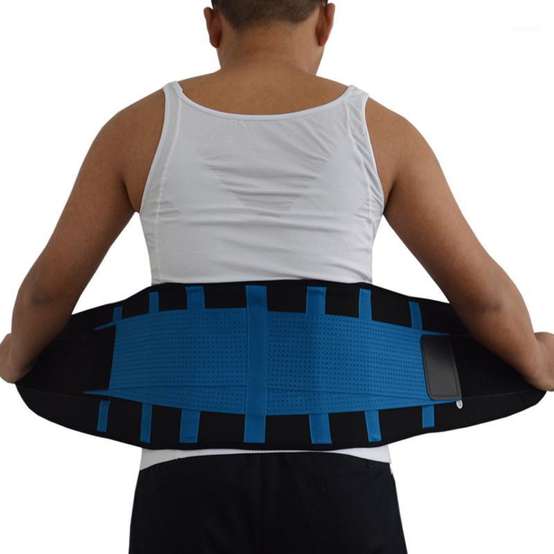

XXL Big Lumbar Brace Belts For Men Women Four Steels Plate Protection Sport Double Pull Waist Cincher Underbust Control Corset1, Black