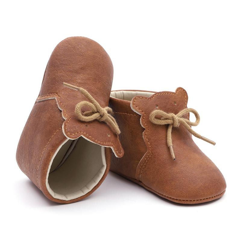 

Infant Baby Shoes Bear Pattern Spring Autumn Soft Sole First Walkers Boys Girls Casual Footwear Crib Sneakers