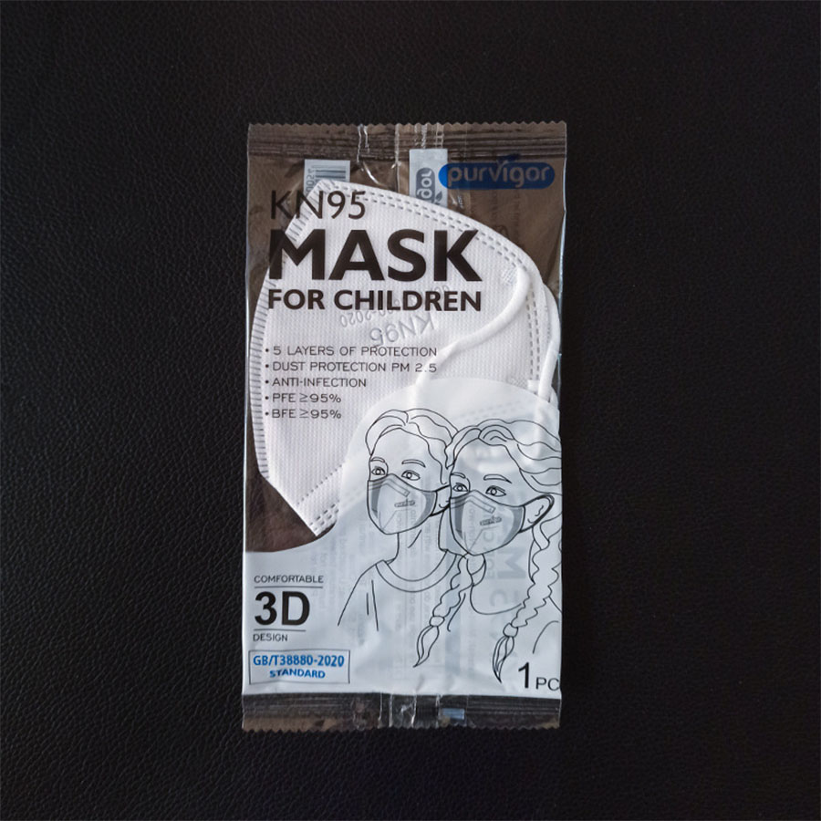 

Children's mask KN95 Disposable 5-layer Spot Independent Packaging Breathable Children Boys and Girls soft masks withfree shipping