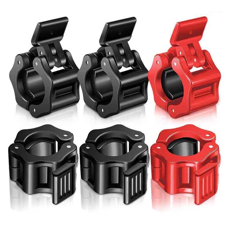 

6 Pcs 1 Inch Quick Release Barbell Lock Clamp for Workout Weightlifting Fitness Training Bodybuilding1