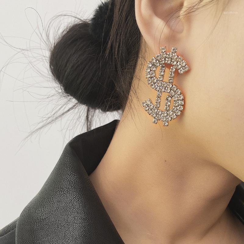 

Fashion Dollar Coin Symbol Long Dangle Earrings Women Simple Earrings Fashion Style Earrings Wedding Party Jewelry1
