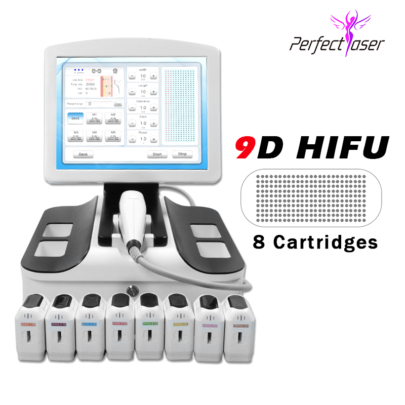 

3d hifu face lift machine factory price high quality other beauty equipment skin tightening face lifting device for sale 8 cartridges free shipment