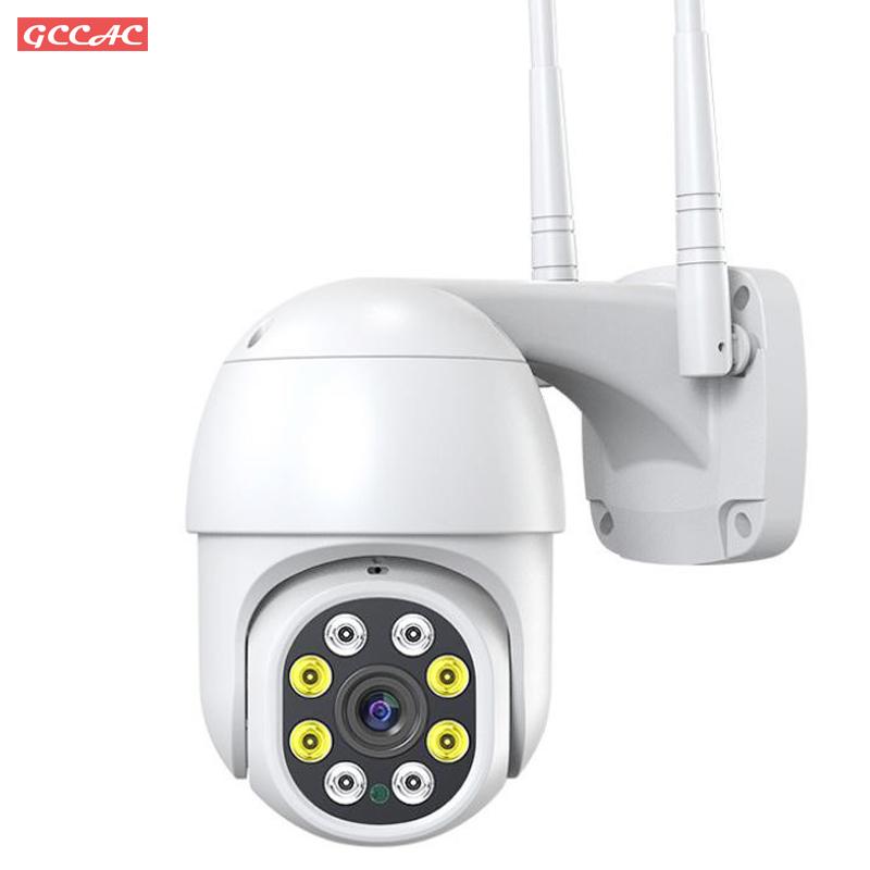 

1080P Outdoor WiFi Camera Home Security Surveillance 2-Way Audio Motion Detection IP Camera Waterproof PTZ Dome CCTV Wi Fi Cam