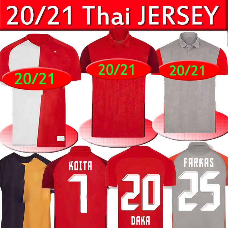 

20 21 RBS Soccer Jerseys DAKA SZOBOSZLAI SUCIC KOITA 2020 2021 Salzburg Champions Version MEN MÄNNER Uniformen Football Shirts uniforms, Home