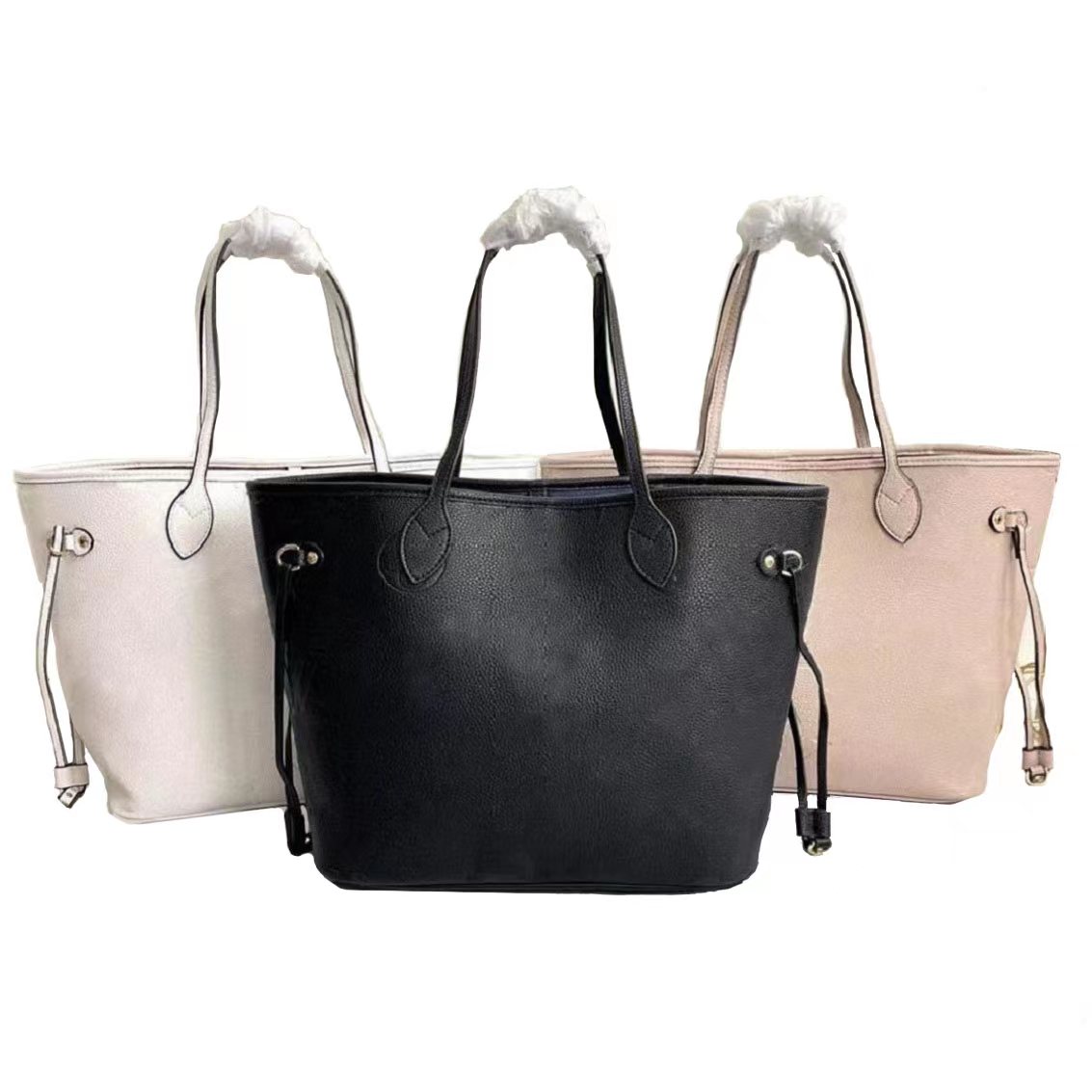 

classic luxury designer bag purses handbags Clutch Fashion shopping handbag MM tote crossbodys shoulder bags free ship 3 colors, Mono white