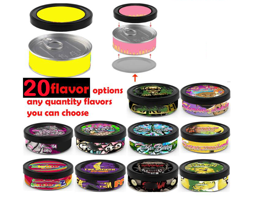 

Cali Pressitin Tin Cans Flower with 20type stickers Self-Seal Tin Box Blue Dream Cali Tin Labels Tuna Can Stickers UK