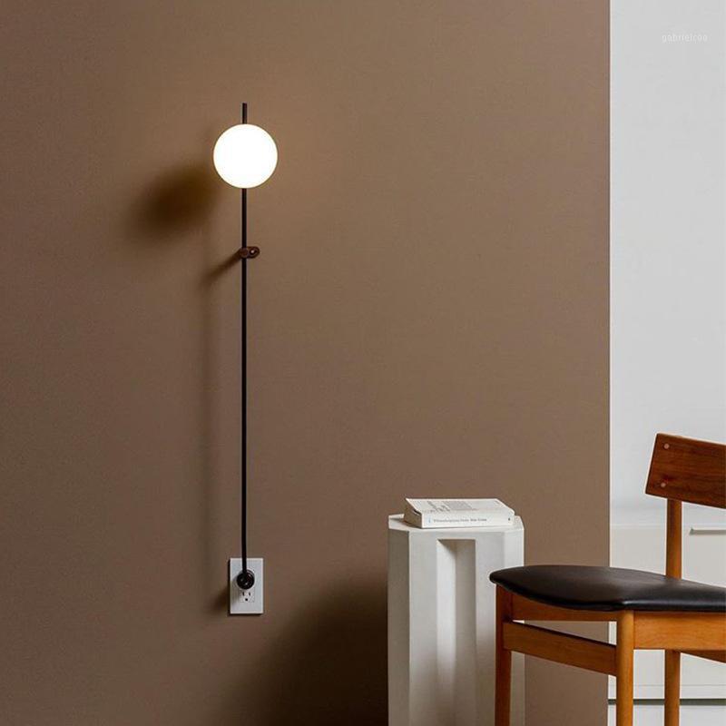 

modern led glass ball luminaria abajur bedroom light monkey lamp home deco beside lamp living room1