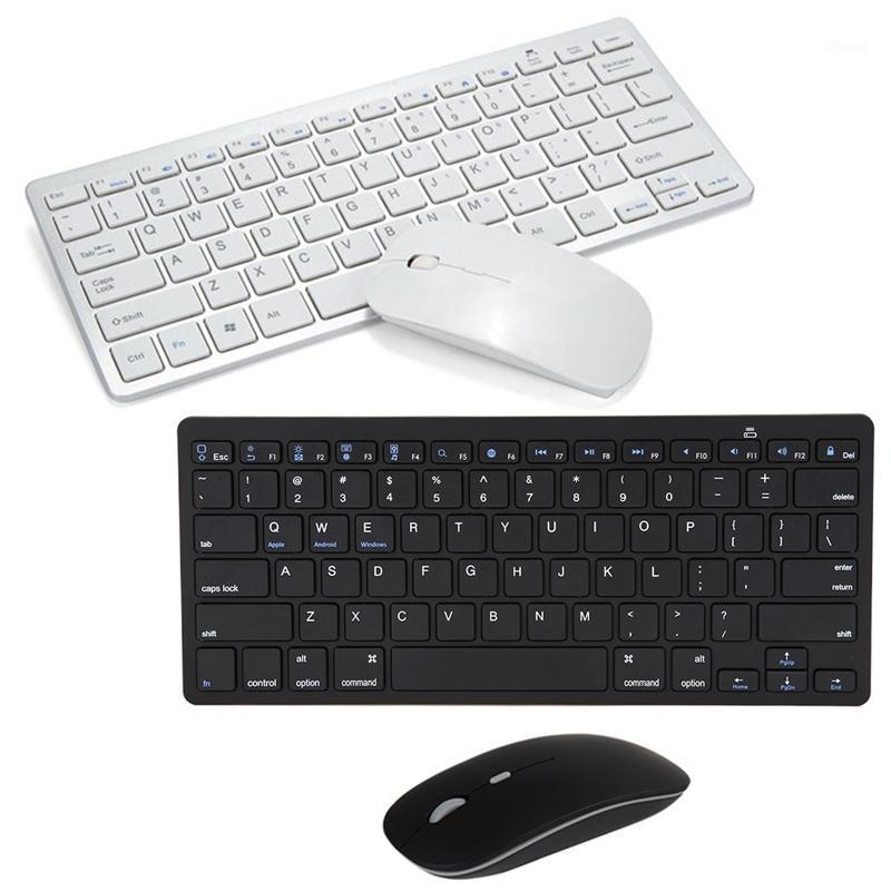 

2.4G Wireless Ultra Thin Full Size Silent Keyboard Mouse Set Universal for Notebook Laptop Desktop PC1