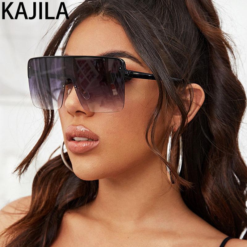 

Square Sunglasses Women Men 2020 Oversized Sun Glasses For Women Shades Vintage Eyewear UV400 zonnebril heren1