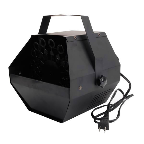 

New Design 25W AC110V Mini Bubble Machine easy to carry Stage Lighting for Wedding / Bar / Stage Black Bubble Machines