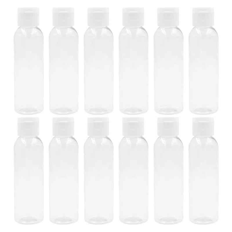

20Pcs 100Ml Bottle PET Liquid Shampoo Clear Makeup Container Lotion Multifunctional Travel Bottle Empty Cosmetic Containers