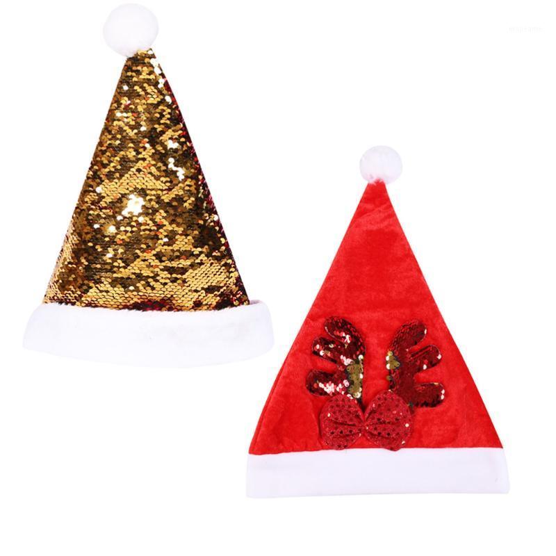 

2 Pcs Christmas Hat Sturdy Prime Durable High Quality Christmas Hat Party Hats Cap for Woman1