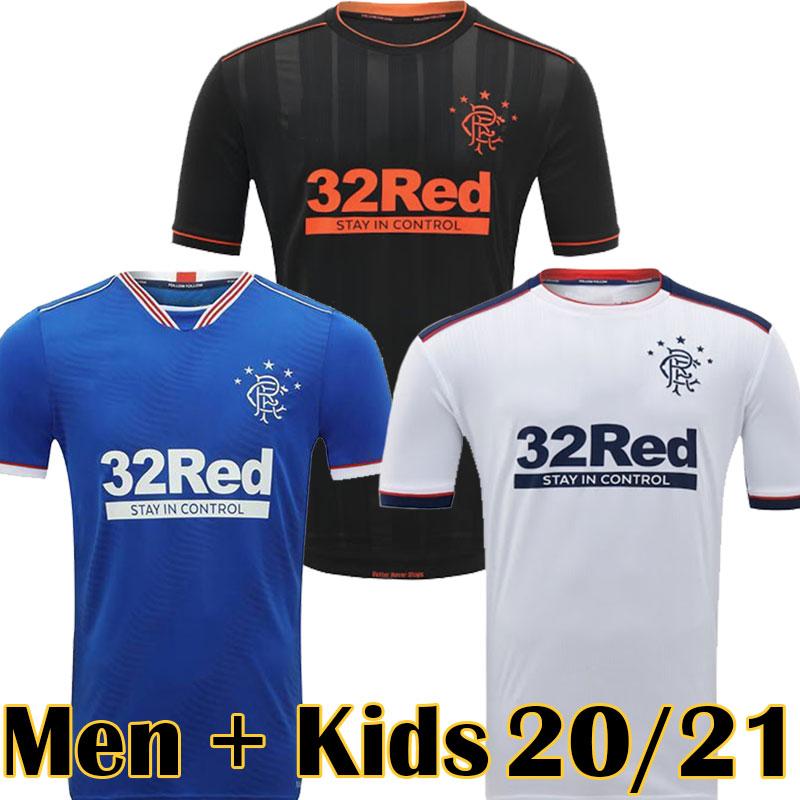 

New KATIC GLASGOW DAVIS Soccer Jerseys 2020 21 MORELOS TAVERNIER MURPHY KENT JACK HAGI LAFFERTY ARFIELD RANGERS DOCHERTY Football shirt, Black;yellow