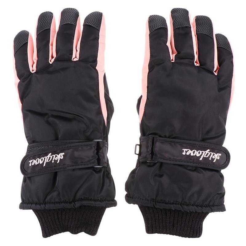 

1 Pair of Nonslip Chic Women Gloves Windproof Durable Riding Gloves (Black