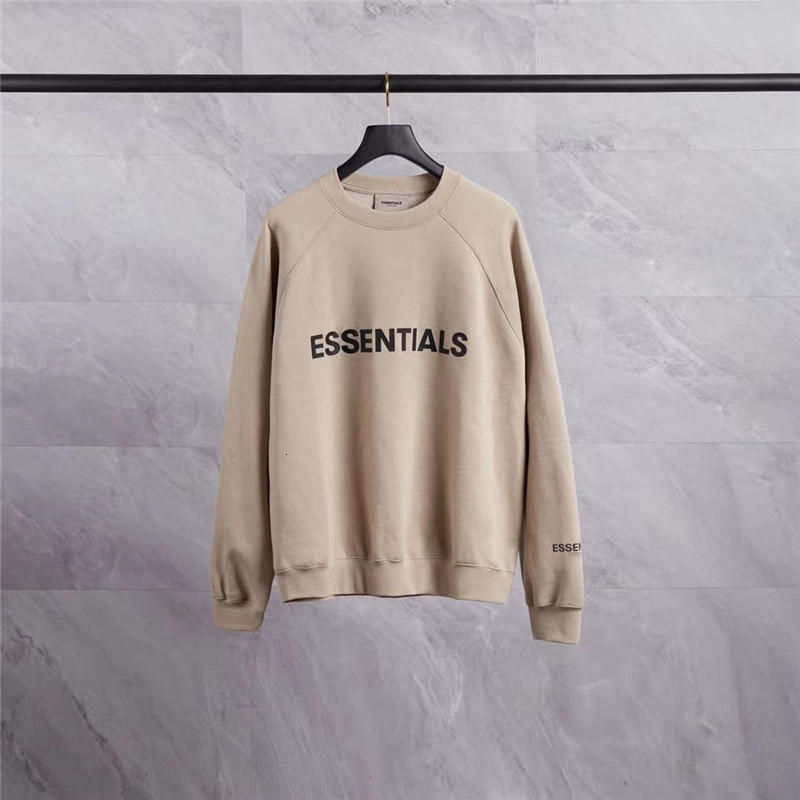 

2021 New Fog Sweatshirts Hip Hop High Street Pullover Classic Men Women 1:1 Essentials Hoodie Wnko