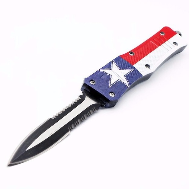 

Mict A161 American Star automatic auto Double Action Tactical Hunting Camping Folding Fixed Blade Knives Xmas Gift Knives