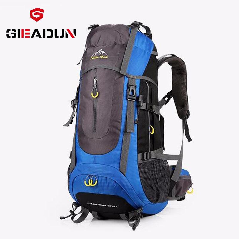 

Outdoor camping bags 70L backpack Hiking Backpack rain cover waterproof mountaineering climbing bike bag, 04