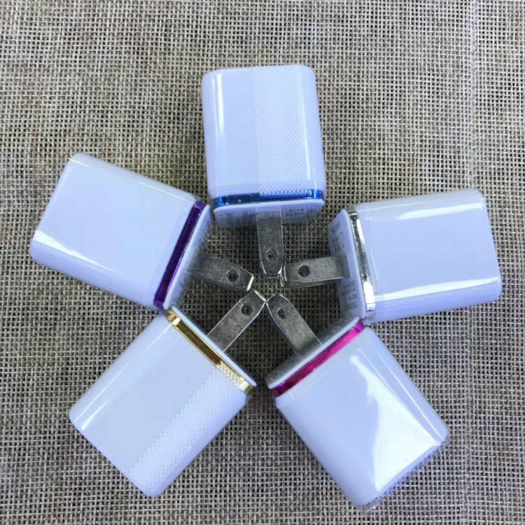 

Metal Dual USB wall US plug 2.1A AC Power Adapter Wall Charger Plug 2 port for samsung galaxy note LG tablet huawei xiaomi