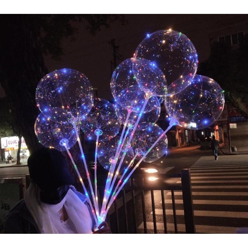 

hot sale led lights balloons night lighting bobo ball multicolor decoration balloon wedding decorative bright lighter balloons with