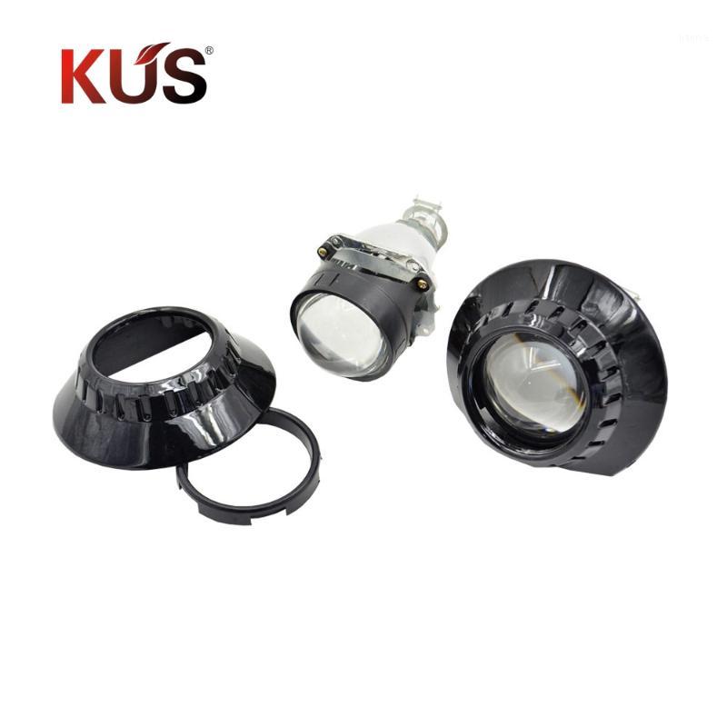

2.5inch bixenon car Projector lens with zkw shrouds h1 xenon kit bulb headlight headlamp h4 h7 car assembly retrofit modify1