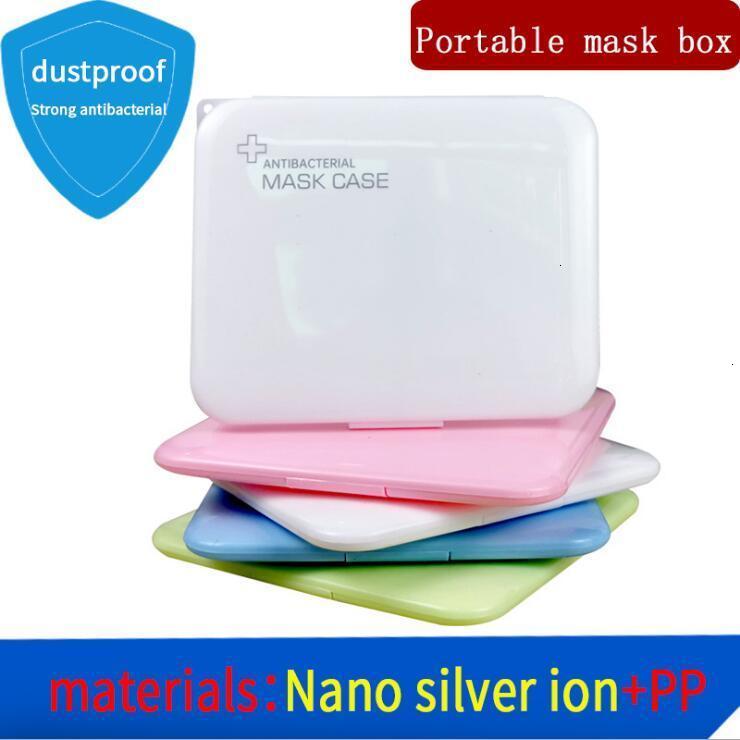 

Boxes N95 Container Storage plastic portable face Mask box 4 Color Wholesale DHA1042