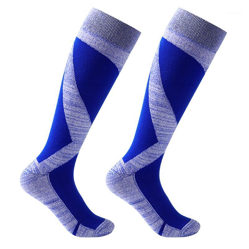 

Unisex Long Outdoor Skiing Casual Winter Wear Resistant Socks Running Breathable Warm Thickened Comfortable Mountaineering Adult1, Black