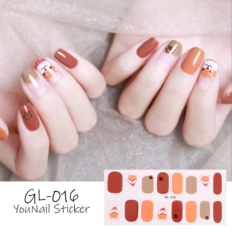 

1 Sheet Glitter Series Powder Sequins Fashion Nail Art Stickers Collection Manicure DIY Nail Polish Strips Wraps for Party Decor, Like product details page showing