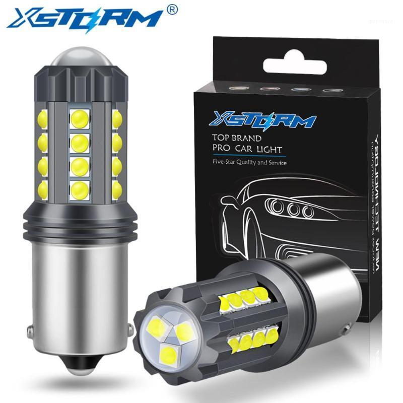 

2pcs P21W 1156 BA15S LED Bulbs T25 3157 P27/7W Car Lights Turn Signal Reverse Brake Light R5W 3030 LED Chips Auto DRL Lamp 12V1, As pic