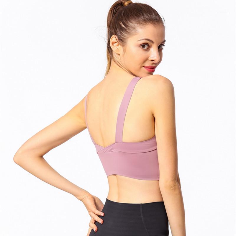 

2020 New Sports Underwear Wireless Beauty Back Sports Brassiere Running Fitness -resistant Underwear Women /301, Black and white with pattern