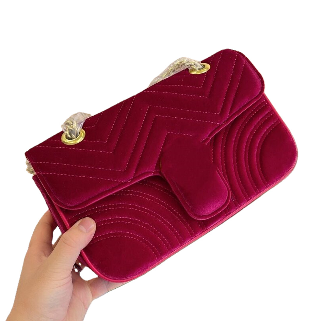 

2021 Autumn Fashion women Velvet Chains messenger bag Corduroy crossbody Handbags top quality shoulder handbag coins card holders Mini flap