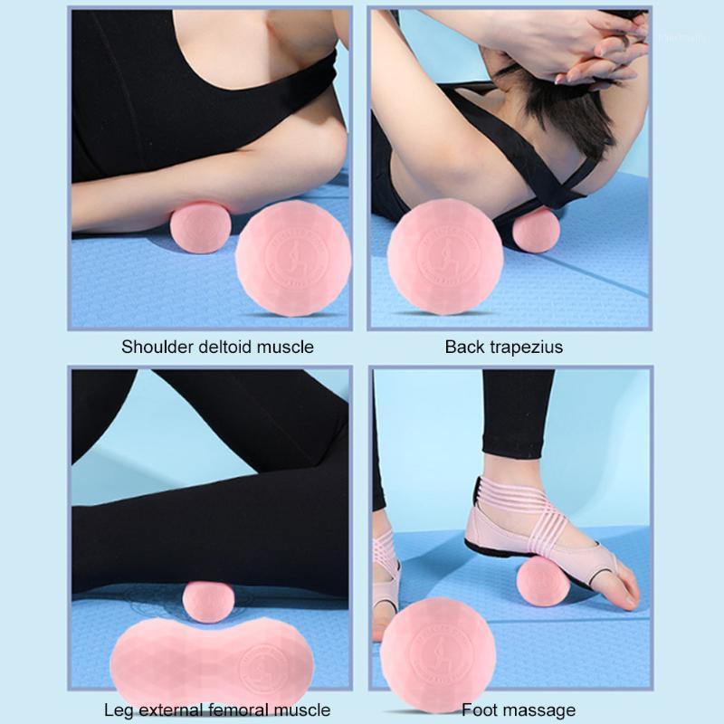 

NEW 2021 Silicone Yoga Massage Ball Set Cervical Membrane Rehabilitation for Yoga, Pilates, Physical Therapy, and Core Fitness1