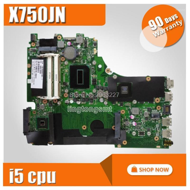 

X750JN Laptop motherboard For Asus with CPU GT840M DDR3 60NB6660-MB1110 100% fully tested mainboard1