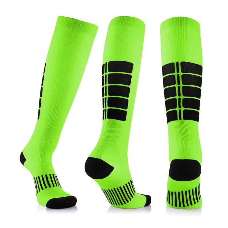 

New Compression Socks Varicose Veins Socks Soccer Long Tube Unisex Outdoor Sports Nursing Stockings For Men Women Thigh Golfs, Qysz03-white