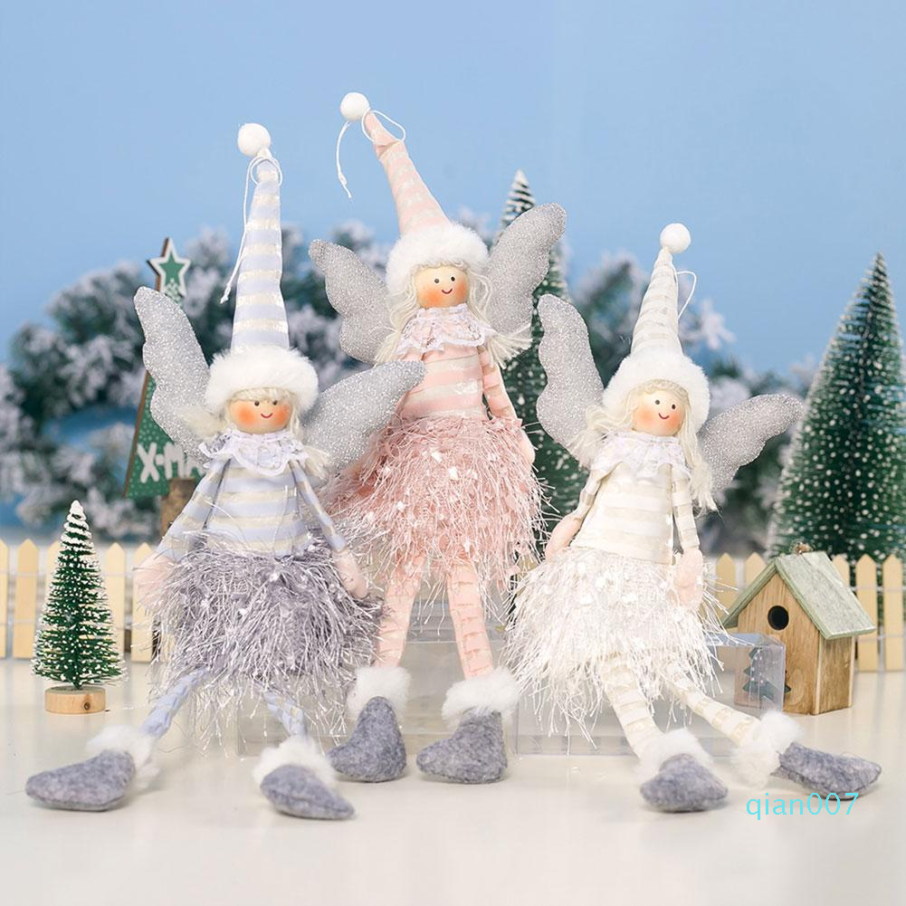 muñecas navideñas en tela