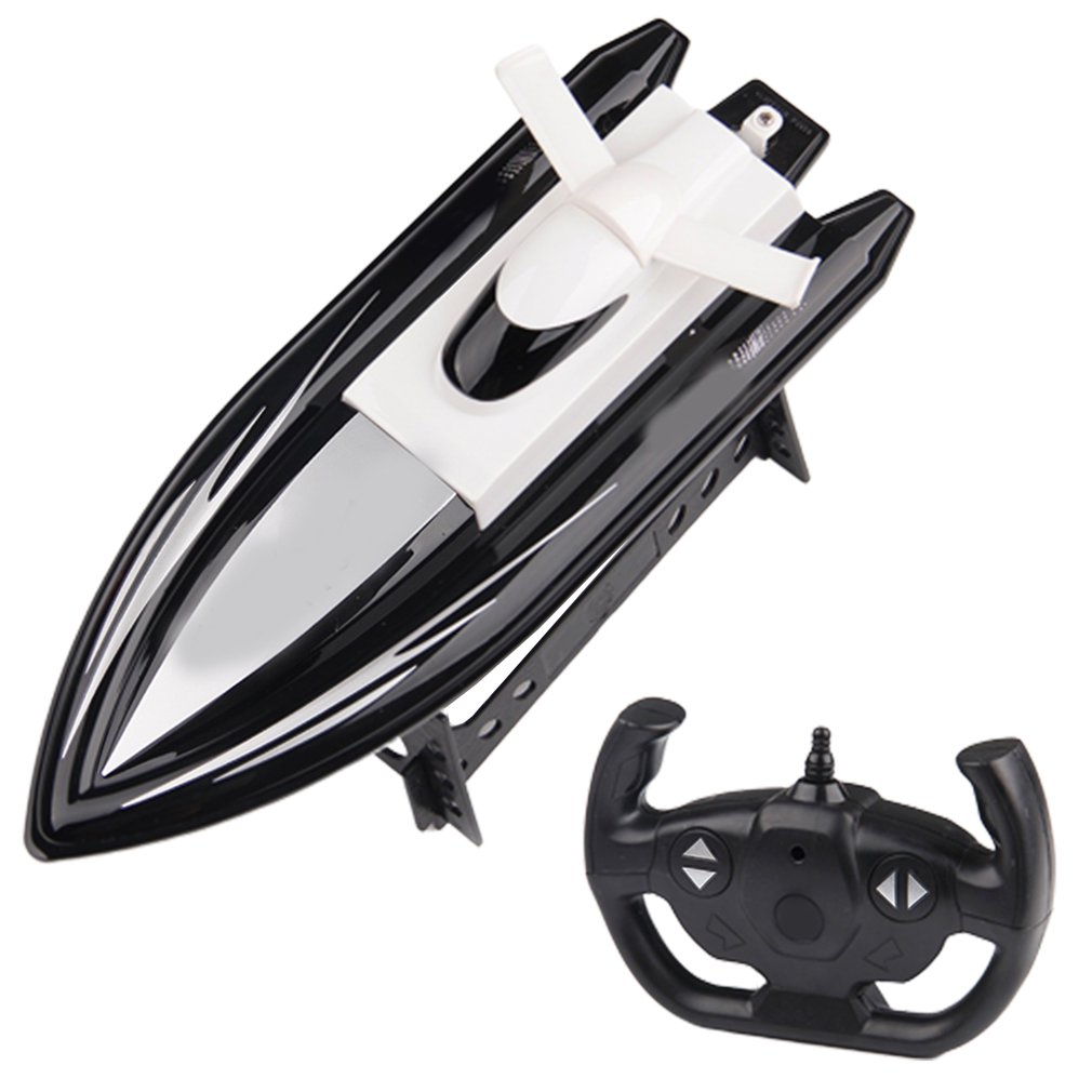 

2.4G Speedboats 20km/h High Speed RC Racing Boat Automatically 180 Degree Flipping Transmitter RC Boat Model Toy, Blue