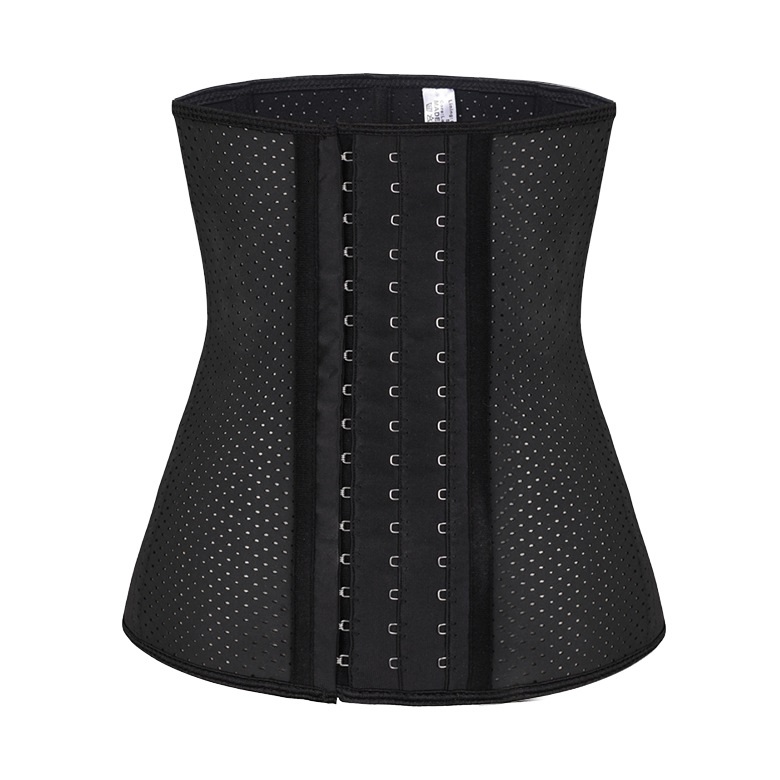 

Latex Fabric Waist Trainer Girdle Body Shapers With 9 Steel Bones Abdomen Tummy Shapewear Slimming Straps for Women Beauty DHL Free, Skin color