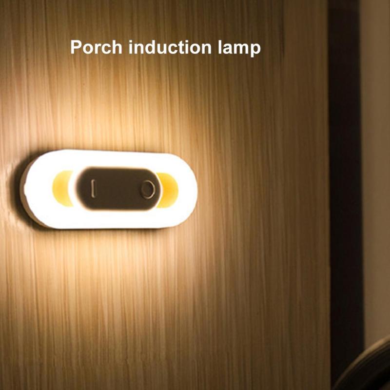 

Human Body Sensor LED Night Light Magnetic Wall Lamp USB Rechargeable Wireless Night Lamp For Corridor Closet Garages Stairs