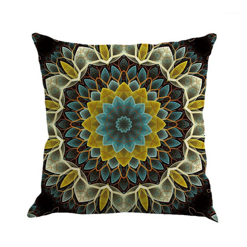 

Bohemian Pillow Case Geometric Pillowcase Cotton Linen Ethnic Pillow Cover Bedroom 45x45 Throw Pillows1