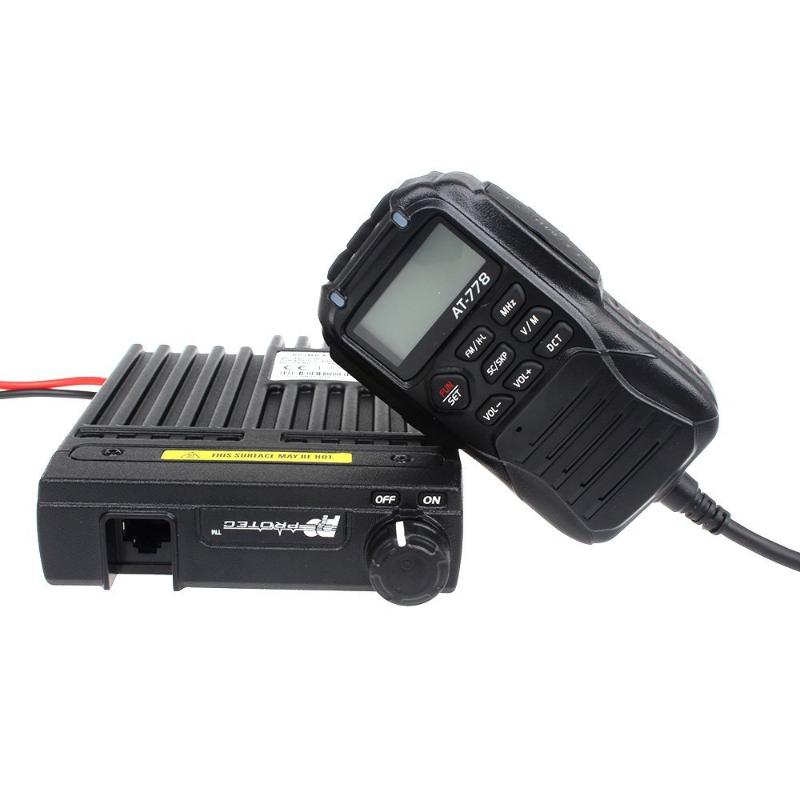 

Baofeng AT-778 Mobile Radio 512CH Wide Band 400-490MHz 25W Transmit Power Amateur/Professional Mode Anytone Car Intercom Radio