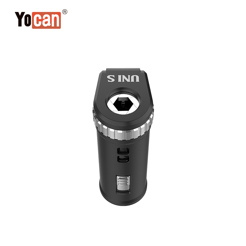 

100% Authentic Yocan UNI S Mod Battery Adjustable Diameter Preheat 400mah VV Adjustable Voltage Box Mods 5 Colors