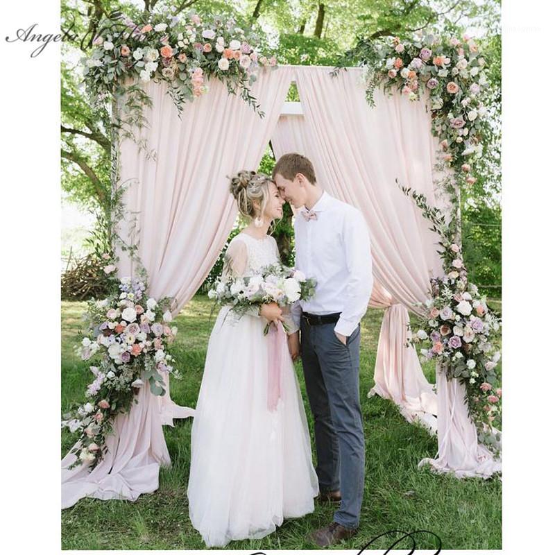 

European style Wedding stage background artificial flower row Arch silk rose peony plants mix design decoration flowers wall1, A6