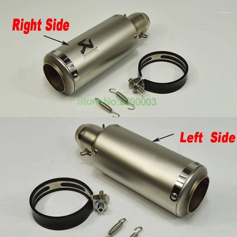 

Left/Right Laser Logo Motorcycle Exhaust ID:51mm Motorbike Exhaust Muffler Escape Baffle for most of Motorcycle1