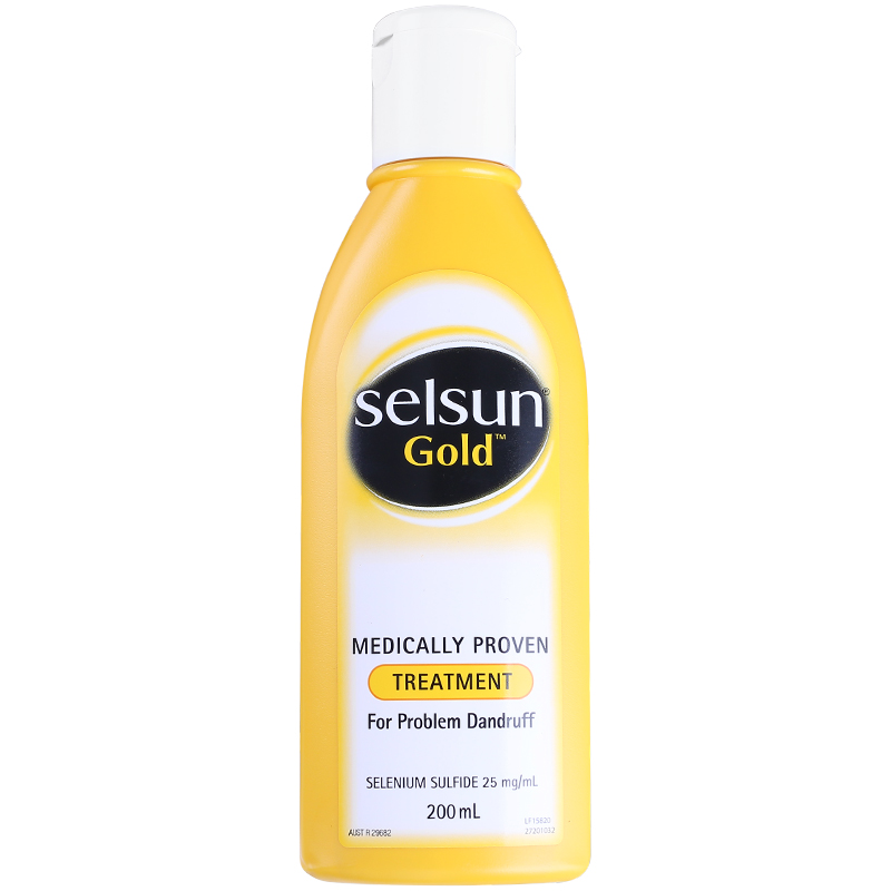 

Selsun Gold Dandruff Medicated Shampoo Anti Dandruff Seborrheic Dermatitis Shampoo Relieve Flaking Itching Scalp Hair Shampoo