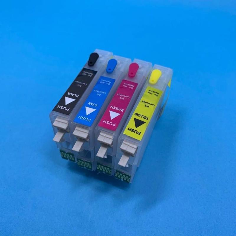 

YOTAT T3471 Refillable Ink Cartridge with ARC chip T34XL T3471-T3474 T3461-T3464 for Workforce Pro WF-3725DWF WF-3720DWF