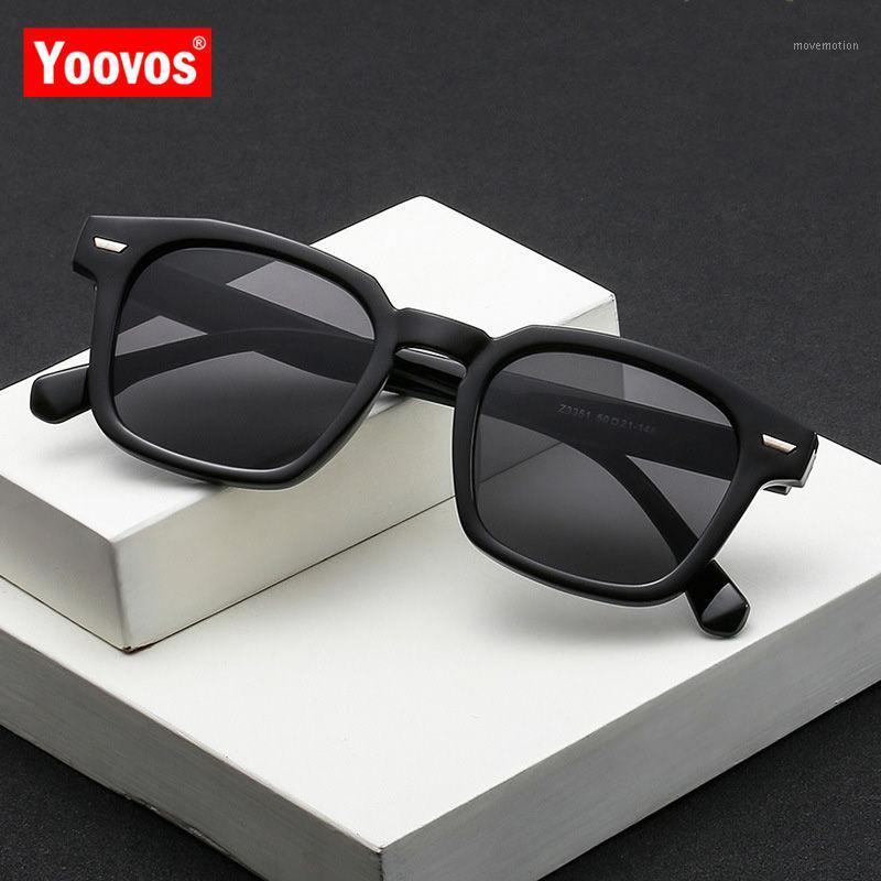 

Yoovos2020 Sunglasses Women Retro Plastic Women Sunglasses Fashion Square Brand Design Feminino1
