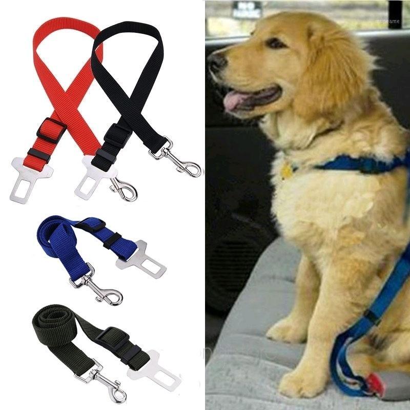 

Pet Puppy Dog Cat Car Adjustable Seat Belt Safety Leads Vehicle Seatbelt1