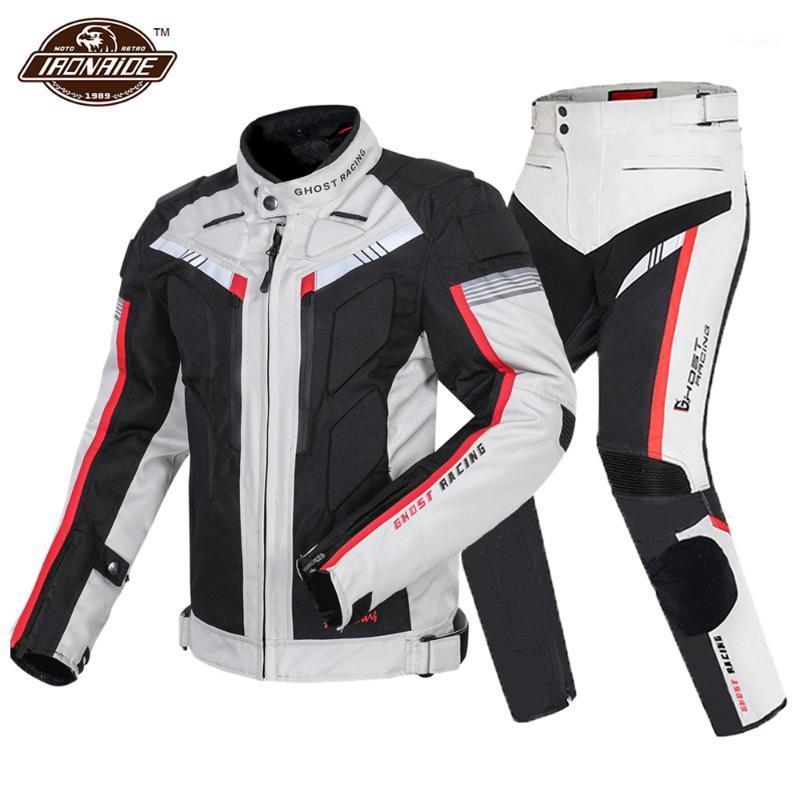 

Waterproof Motorcycle Jacket +Pants Man Moto Protection Windproof Motorbike Riding Moto Jacket Wearable Motorcycle Suit1
